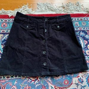 Corduroy Skirt